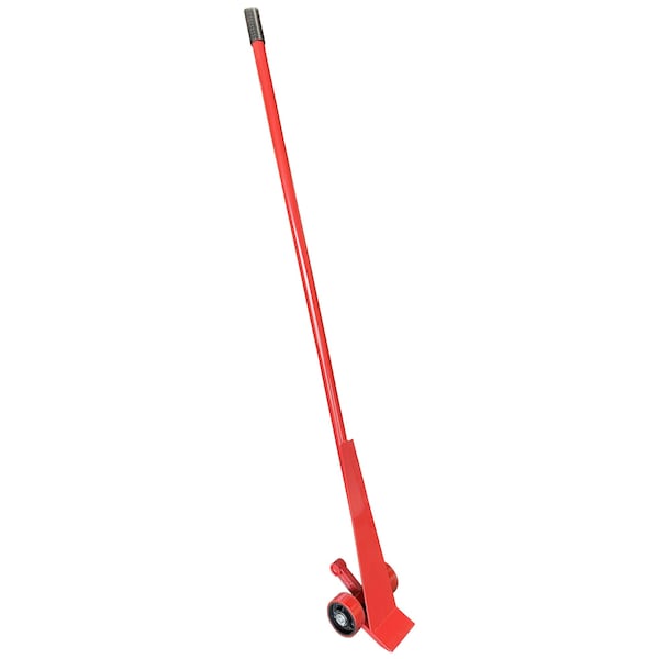 Pake Handling Tools Pry Lever Bar With Rear Foot Bar, Steel, 5000 lb. Cap, 7' Length, 84 in PAKPLBS7 - main